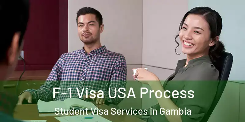 F-1 Visa USA Process Student Visa Services in Gambia